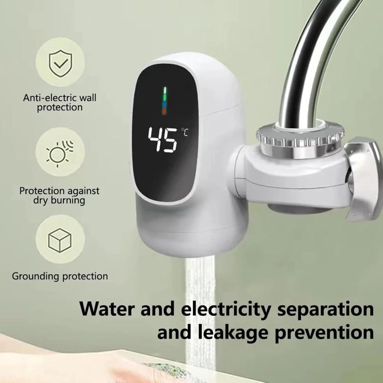 Immediate Electric Water Heater Faucet