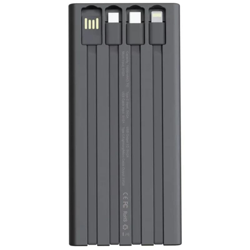 Boost Voltron 10000mAh Power Bank With Official Warranty Black And Silver Colour Available