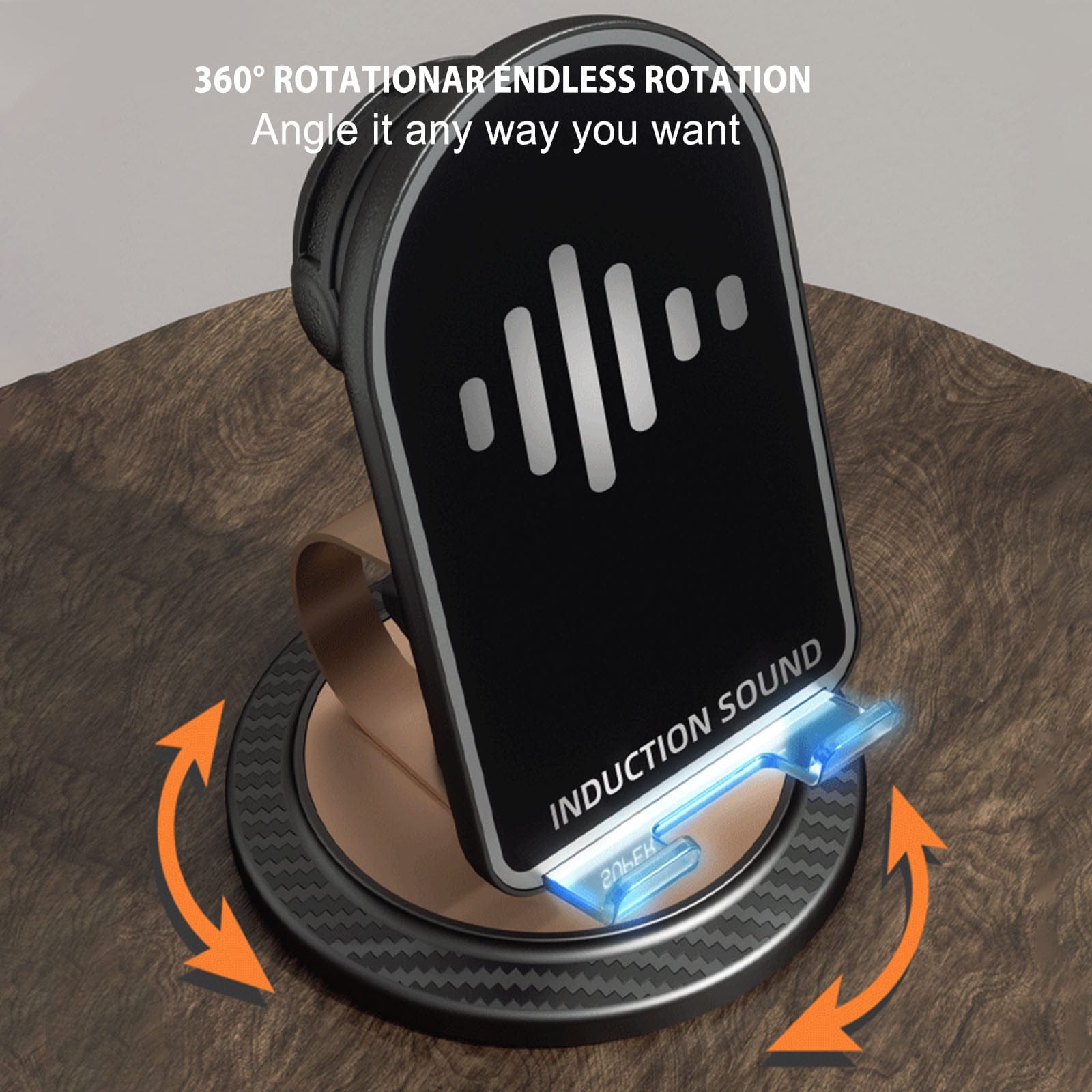 mobile stand with sensor speaker
