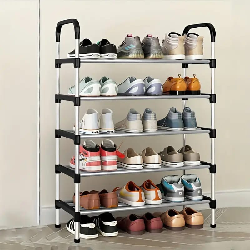 stainless steel shoe rack 6 layer