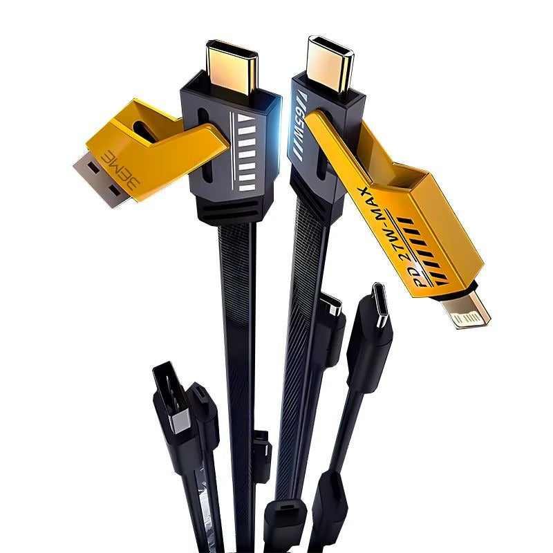 Transformer 65W Fast Charging Cable 4 in 1(Best Quality)